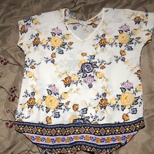 Floral blouse